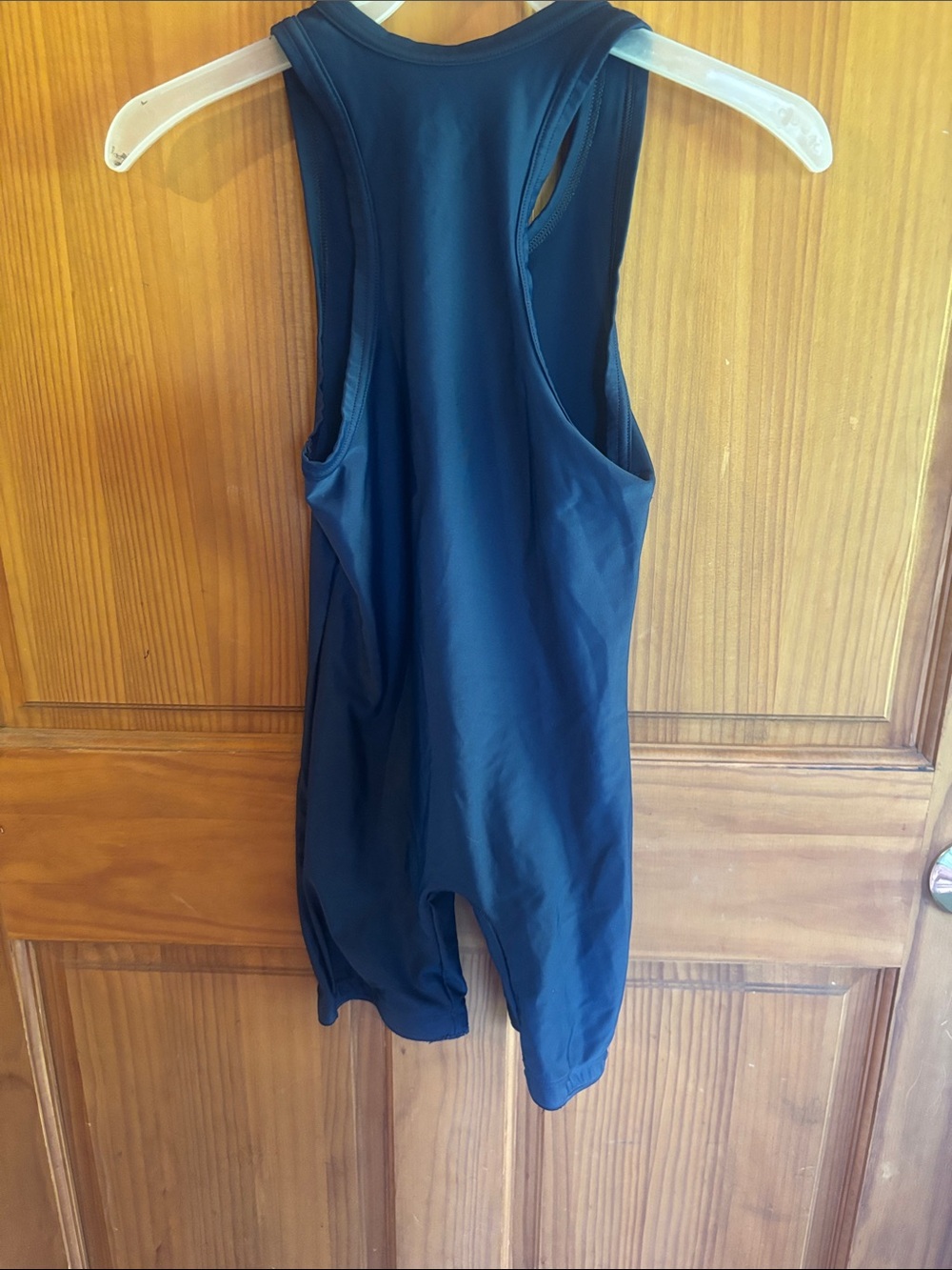 ASICS Men's Dark Navy Racing Swim Singlet - Picture 2 of 4